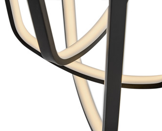 Onyx LED Pendant (FR31037BLK)