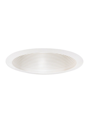 Generation Lighting - 1154AT-14 - 6Baffle Shower Trim - Recessed Trims - White Trim / Baffle