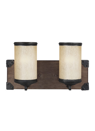 Generation Lighting - 4413302EN3-846 - Two Light Wall / Bath - Dunning - Stardust