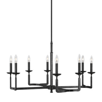 Ansley Eight Light Chandelier (F3291/8AI)