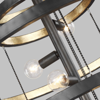 Celeste Eight Light Chandelier (F3341/8AI/ADB)