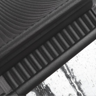 Cotswold Lane Two Light Outdoor Wall Lantern (OL5421BK)