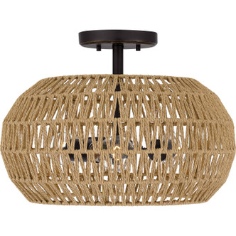 Quoizel Semi-Flush Mount Three Light Semi Flush Mount (QSF4034PN)