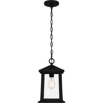 Satterfield One Light Outdoor Hanging Lantern (SAT1909MBK)