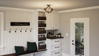 Shire Three Light Semi Flush Mount (SHR1716RK)
