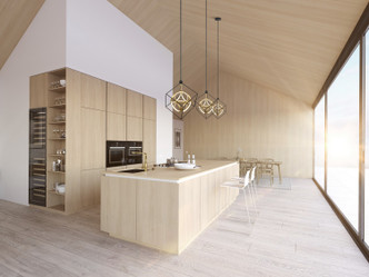 Monza LED Chandelier (CH19220-BK/AN)