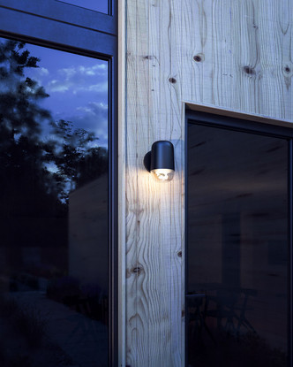 Yara LED Exterior Wall Mount (EW38504-BK/CL)