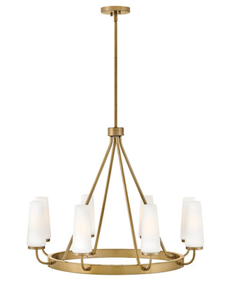 Lark - 83626GO - LED Chandelier - Selma - Gold