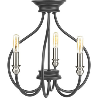 Whisp Three Light Semi-Flush Convertible (P350042-143)