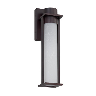 Fusion LED Outdoor Wall Sconce (FSN-7162W-ETCH-MBLK)