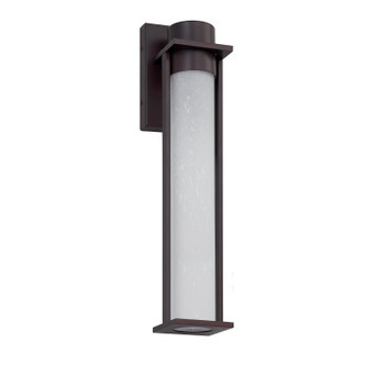 Fusion LED Outdoor Wall Sconce (FSN-7164W-ETCH-MBLK)