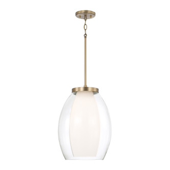Capital Lighting - 355911AD - One Light Pendant - Joss - Aged Brass Capital Lighting - 355911AD - One Light Pendant - Joss - Aged Brass
