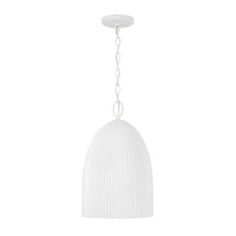 Capital Lighting - 356111CE - One Light Pendant - Mallory - Ceramic White Capital Lighting - 356111CE - One Light Pendant - Mallory - Ceramic White