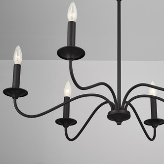 Vincent Six Light Chandelier (437262BI)