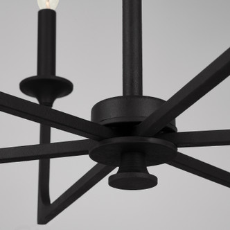 Clint Six Light Chandelier (437361BI)