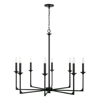 Clint Eight Light Chandelier (437381BI)