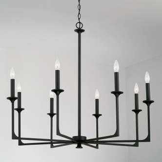 Clint Eight Light Chandelier (437381BI)
