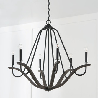 Clive Six Light Chandelier (447661CK)