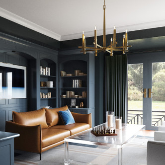 Blake Eight Light Chandelier (449681AD)