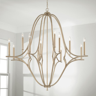 Claire 12 Light Chandelier (450001BS)