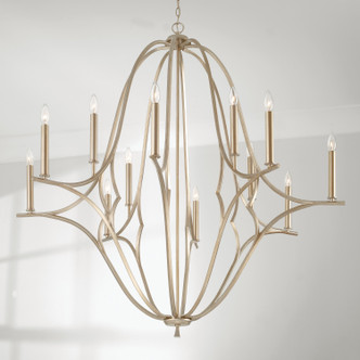Claire 12 Light Chandelier (450001BS)