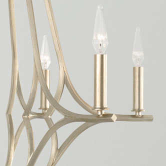 Claire Six Light Chandelier (450061BS)
