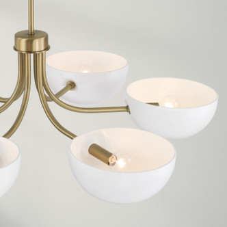 Reece Six Light Chandelier (451461AW)