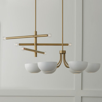 Gilda Four Light Chandelier (452241AD)