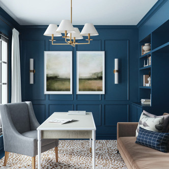 Gilda Four Light Chandelier (452241AD) Gilda Four Light Chandelier (452241AD)