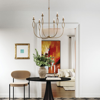 Cohen Six Light Chandelier (452561ML)