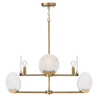 Capital Lighting - 454681AD - Eight Light Chandelier - Oriya - Aged Brass Capital Lighting - 454681AD - Eight Light Chandelier - Oriya - Aged Brass