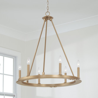 Pearson Six Light Chandelier (4916AD)