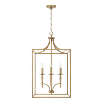 Capital Lighting - 542641AD - Four Light Foyer - Abbie - Aged Brass