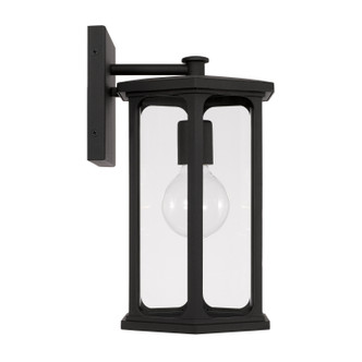 Walton One Light Outdoor Wall Lantern (946611BK)