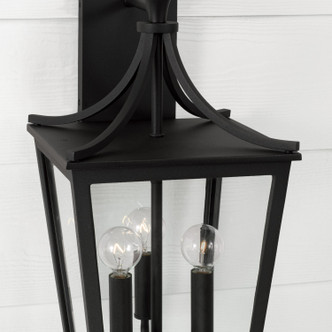 Adair Three Light Outdoor Wall Lantern (947931BK)