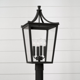 Adair Four Light Outdoor Post Lantern (947943BK)