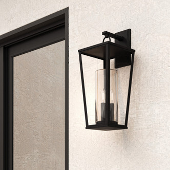 Elliott Three Light Outdoor Wall Lantern (948131BK)