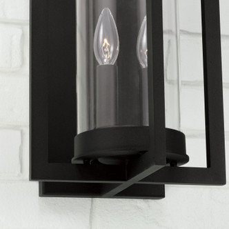 Kent Two Light Outdoor Wall Lantern (948221BK)