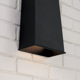 Ansel One Light Outdoor Wall Lantern (955013BK-LD)