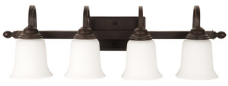 Craftmade - 15228AG4-WG - Four Light Vanity - Madison - Aged Bronze Textured