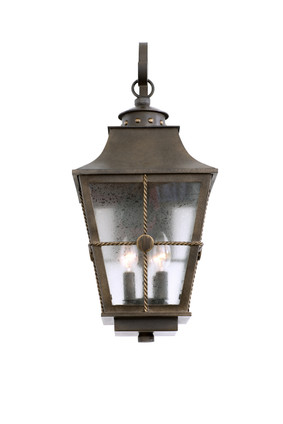 Kalco - 403523AGB - Four Light Wall Bracket - Belle Grove - Aged Bronze