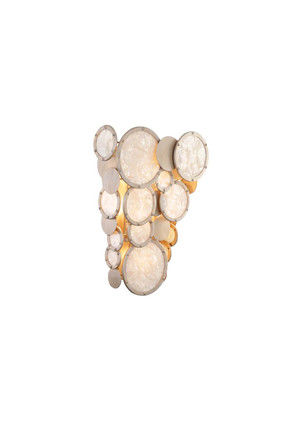 Kalco - 503724CS - Four Light Wall Sconce - Calypso - Calypso Silver