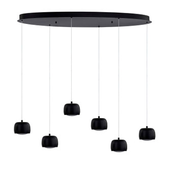 Frascati LED Chandelier (NSH-8119-MBLK)