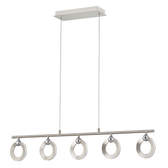 Hermosa LED Linear Chandelier (NSH-8127-NCCR)