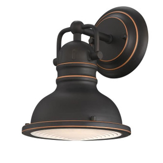 Westinghouse Lighting - 6116100 - One Light Wall Fixture - Boswell - Oil Rubbed Bronze With Highlights