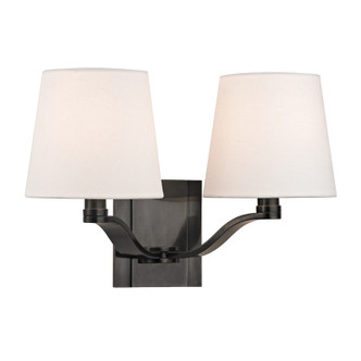 Hudson Valley - 2462-OB - Two Light Wall Sconce - Clayton - Old Bronze
