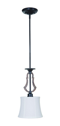 Craftmade - 35191-WP - 1 Light Mini Pendant - Winton - Weathered Pine/Bronze