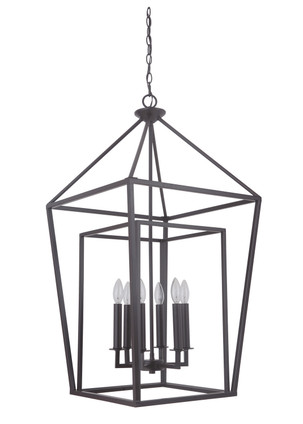 Craftmade - 45836-OB - Six Light Foyer Pendant - Hudson - Oiled Bronze