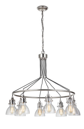 State House Eight Light Chandelier (51228-PLN)