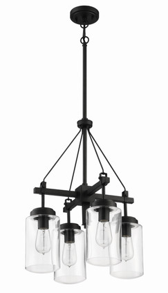 Crosspoint Four Light Outdoor Chandelier (52124-ESP)